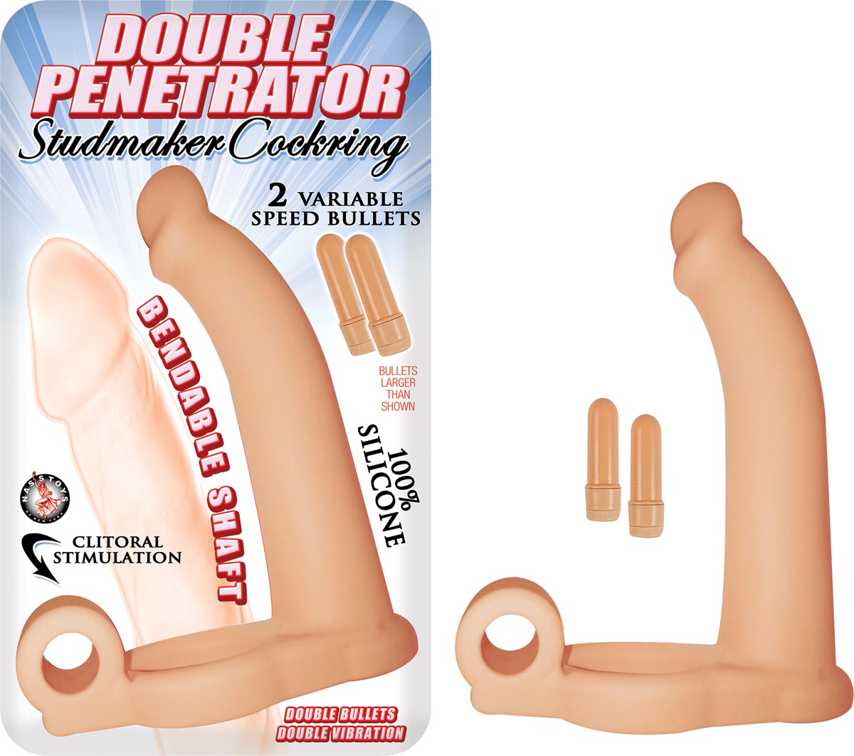 Double penetrator toy