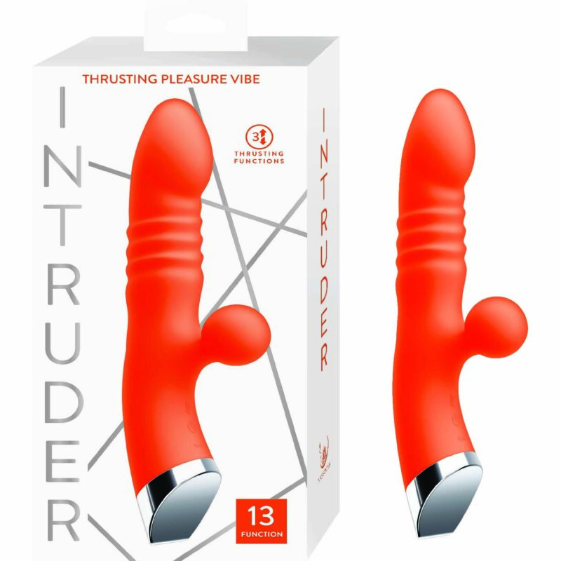 INTRUDER THRUSTING PLEASURE VIBE-TANGERINE - #3304-1